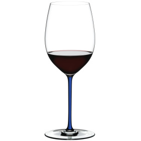 Бокал для красного вина RIEDEL Fatto A Mano Cabernet/Merlot Dark Blue 625 мл (арт. 4900/0D)