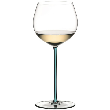 Бокал для белого вина RIEDEL Fatto A Mano Oaked Chardonnay Turquoise 620 мл (арт. 4900/97T)