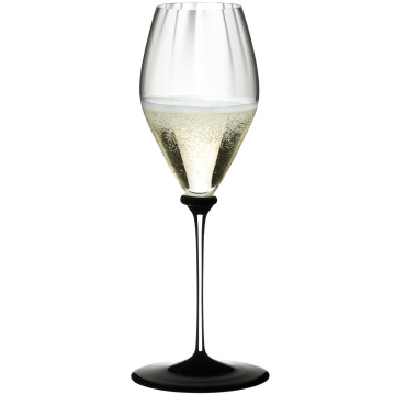 Бокал для шампанского RIEDEL Fatto A Mano Performance Champagne Glass Black Base 375 мл (арт. 4884/28N)