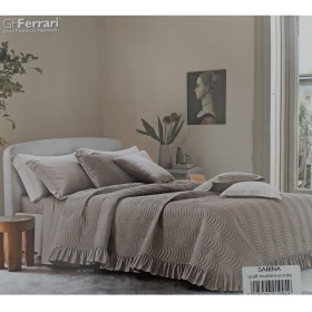 Одеяло-покрывало GF Ferrari Sabina Coperta-copriletto tortora FER/440951