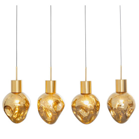 Подвесной светильник KARE Hängeleuchte Supernova Amber 56424