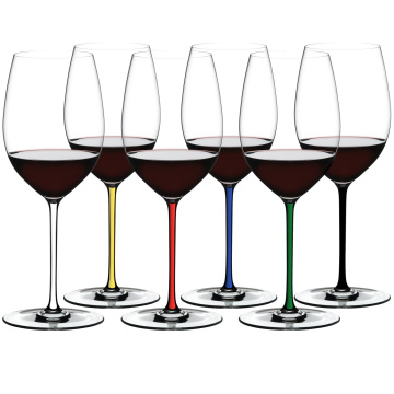 6 бокалов для красного вина RIEDEL Fatto A Mano Gift Set Cabernet/Merlot 625 мл (арт. 7900/0-22)