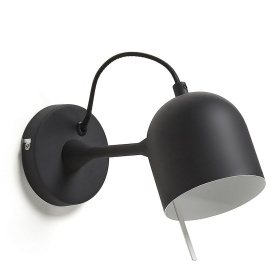 Настенный светильник La Forma Lucilla Llang Black Wall Lamp LF-055665