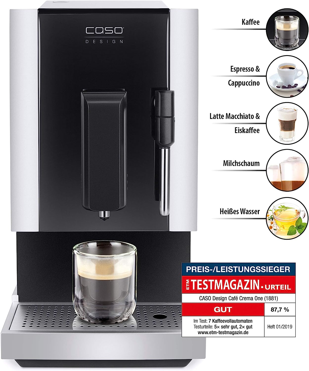 Кофемашина Caso Cafe Crema One