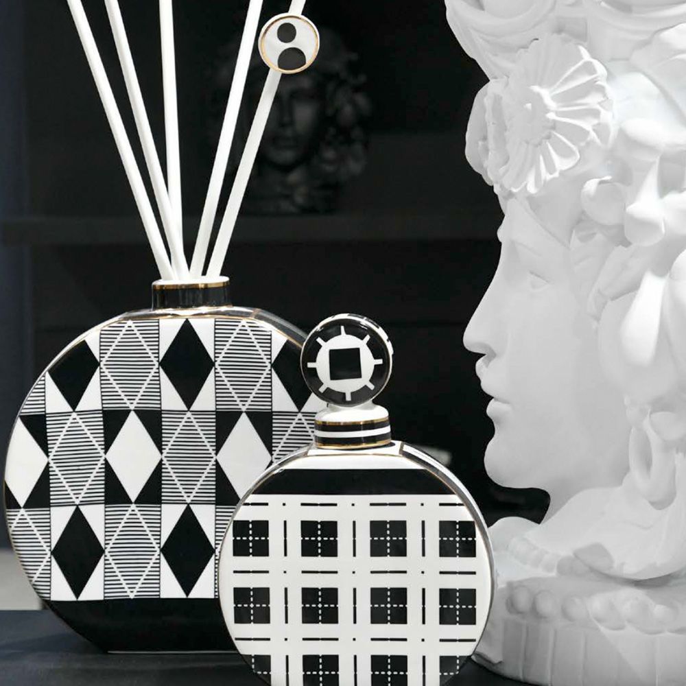 Вазочка для диффузора Baci Milano Optical Midi Diffuser Bottle RMIDI.OPT01