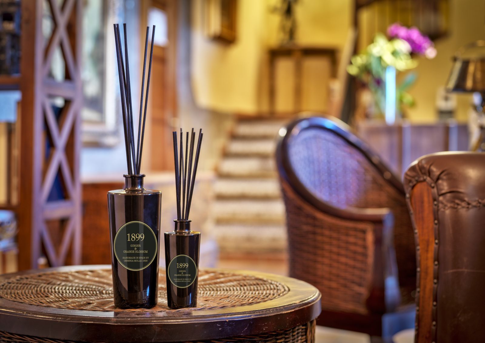 Ароматический диффузор Cerería Mollá 1899 Gold Edition Ginger & Orange Blossom Mikado Air Freshener 7770