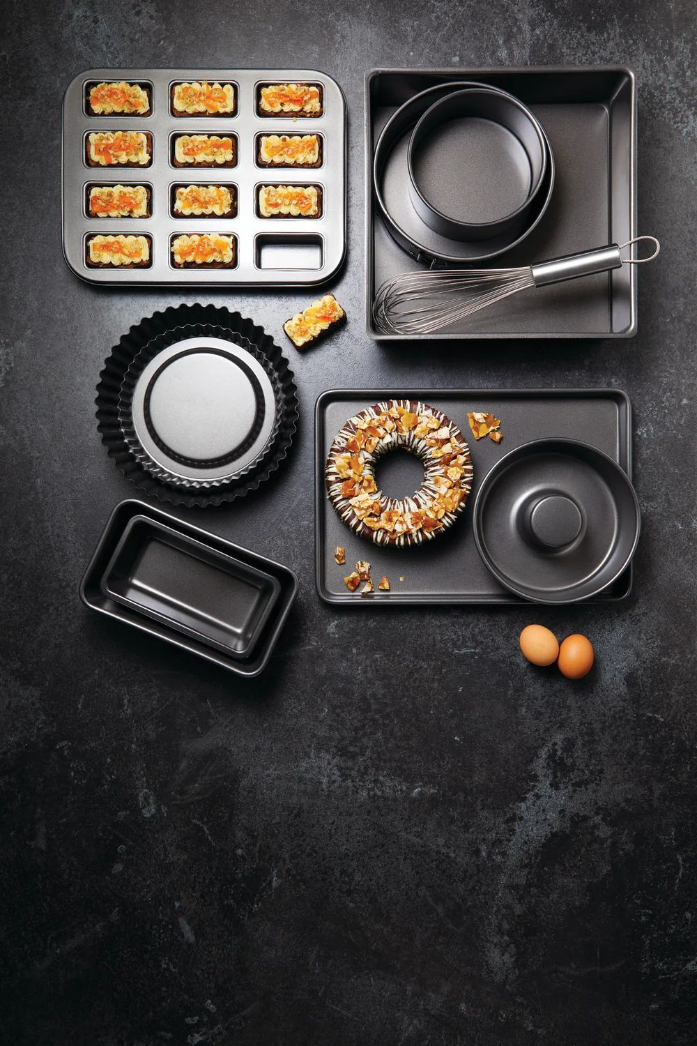 Форма для выпечки KitchenCraft MasterClass Mini Loaf Tin KCMCHB98