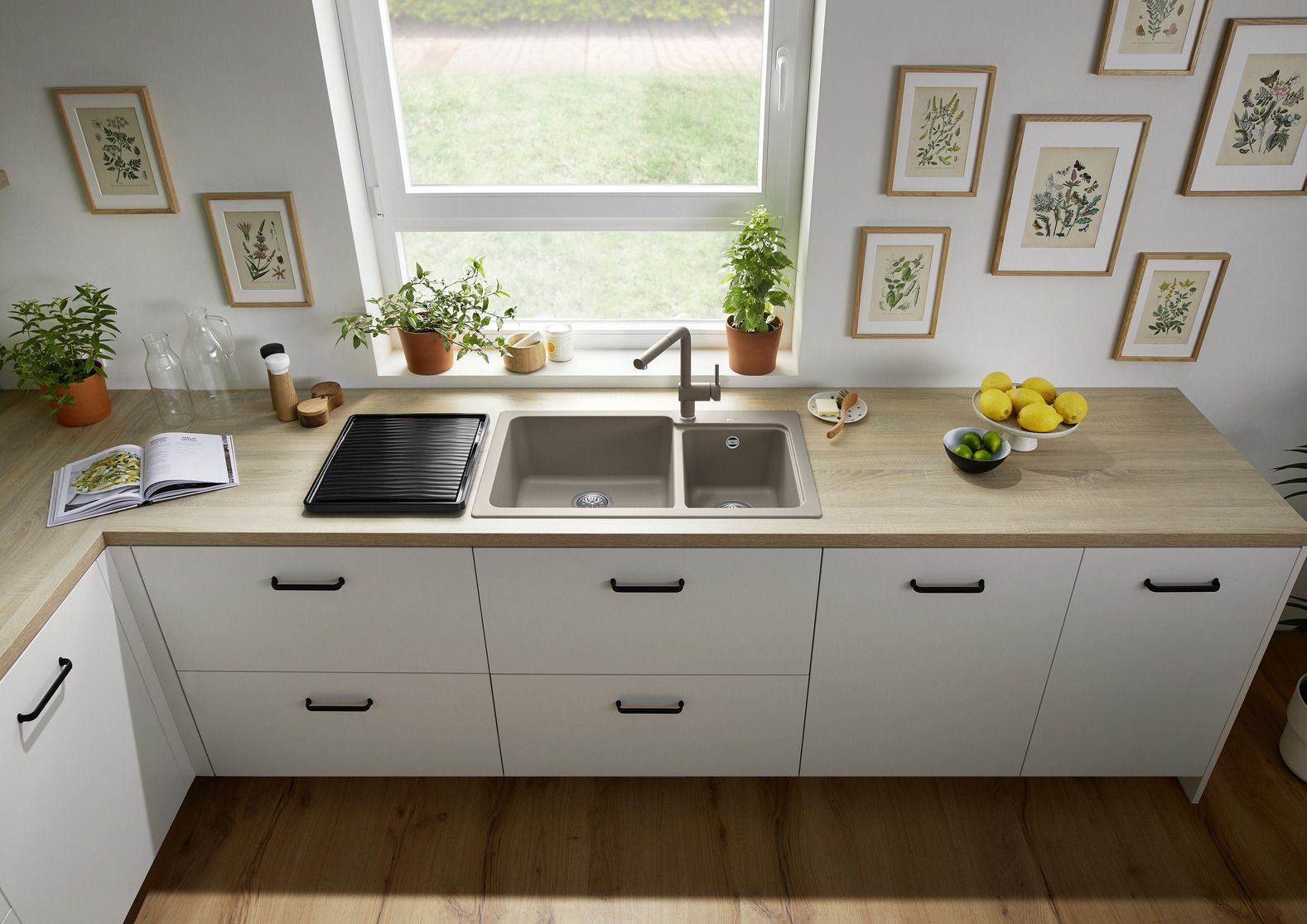 Кухонная мойка Blanco Naya 8 Silgranit Black 525944