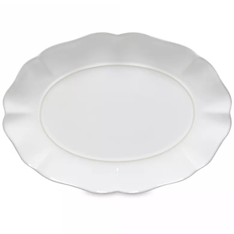 Блюдо овальное Costa Nova Rosa Oval Platter DAA301-WHI