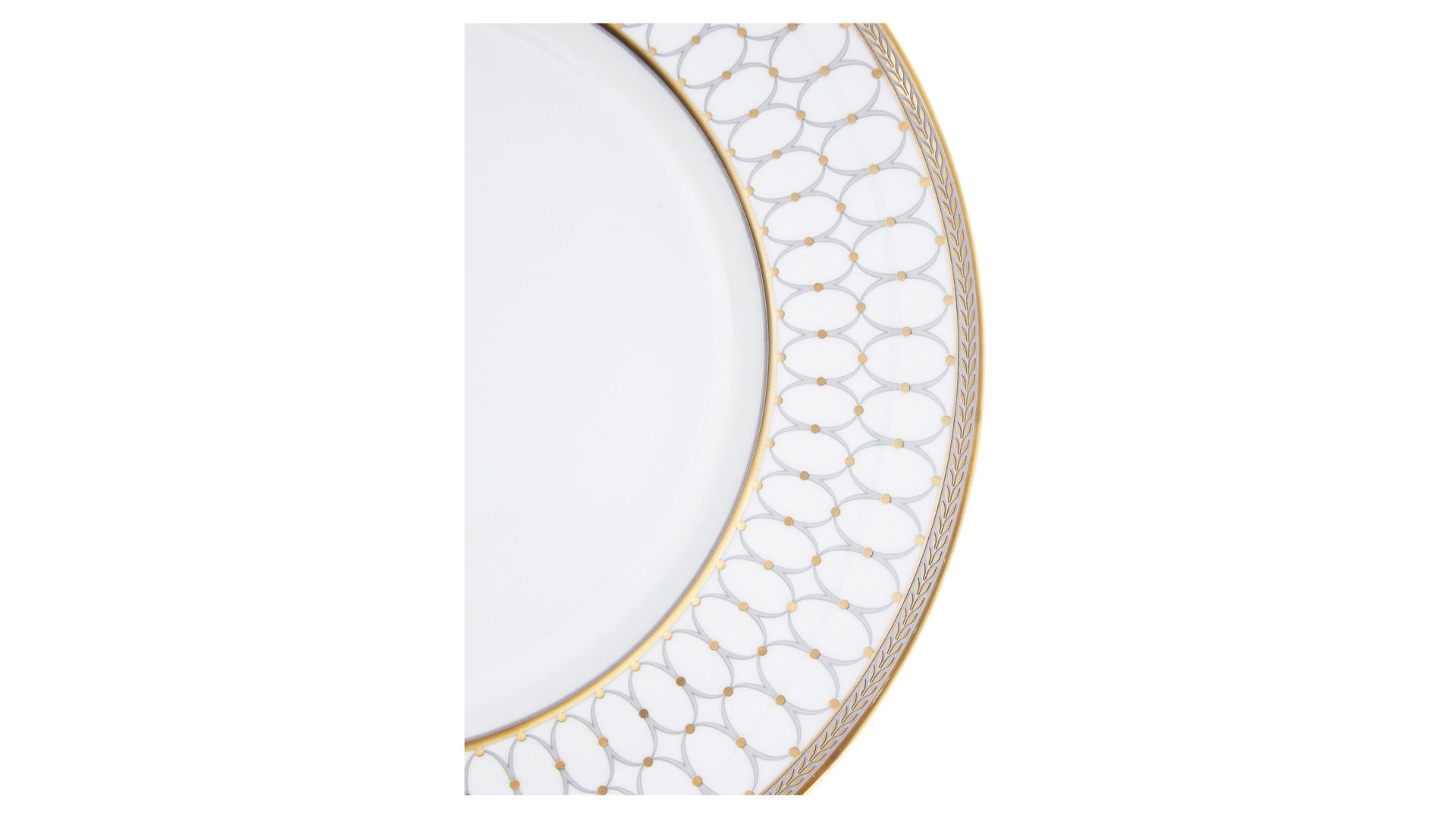 Тарелка обеденная Wedgwood Renaissance Grey Plate 1065309