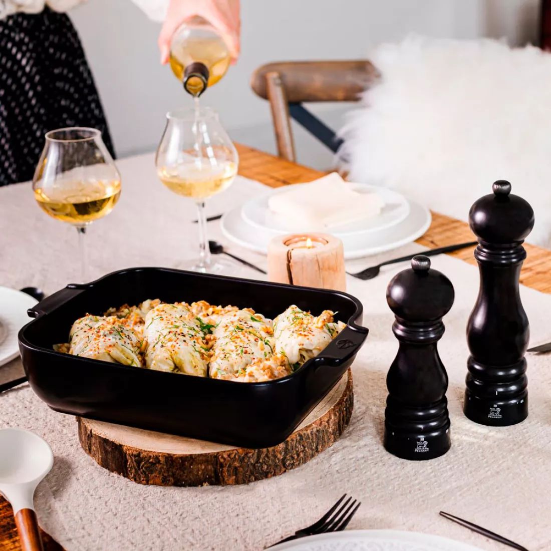 Форма для запекания Peugeot Satin Black 61524