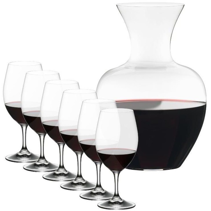 6 бокалов для красного вина и декантер RIEDEL Ouverture Magnum Apple (арт. 5408/35)