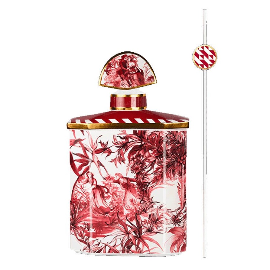 Вазочка для диффузора Baci Milano Le Rouge Midi Diffuser Bottle MIDI.ROU01