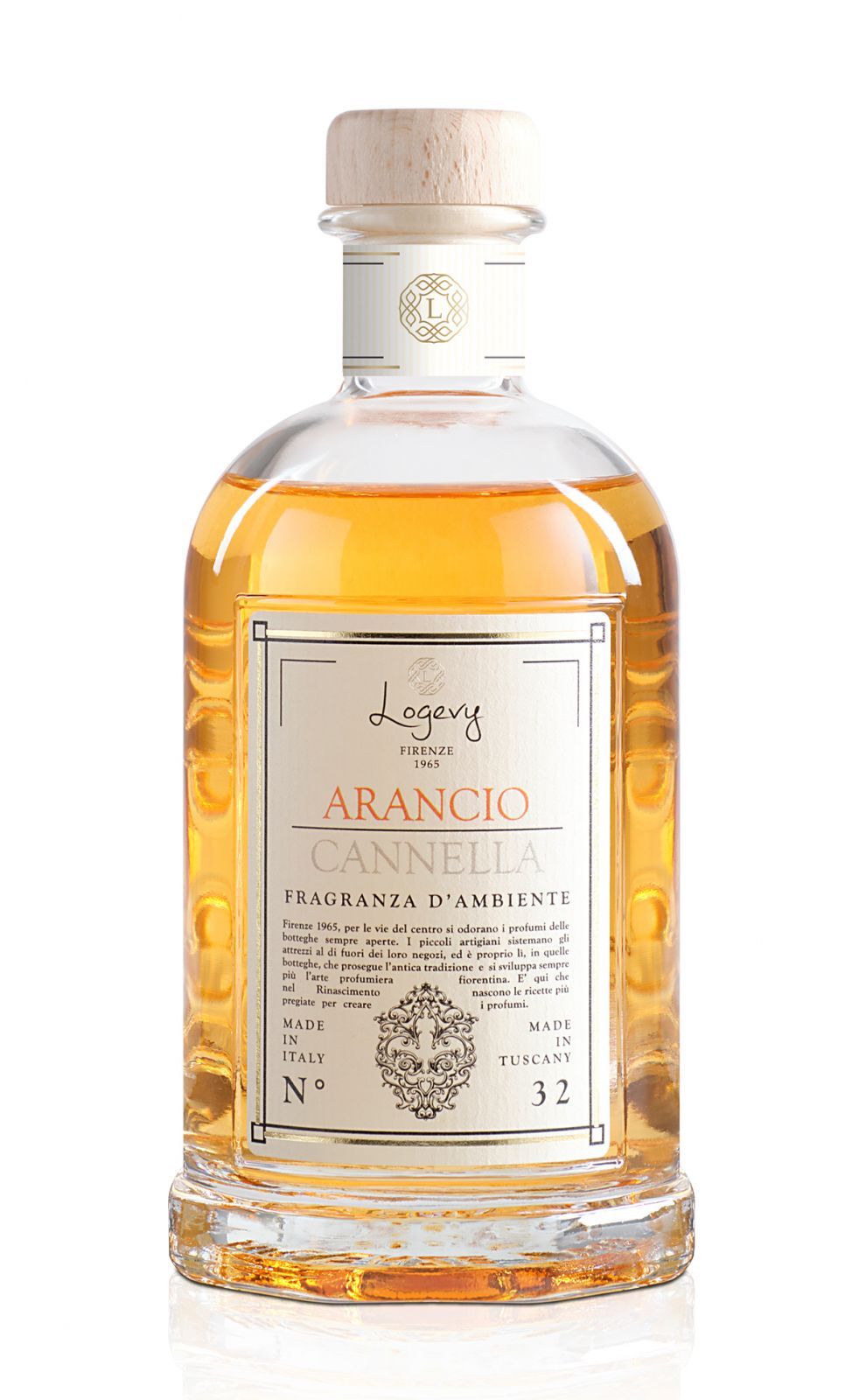 Ароматический диффузор Logevy Firenze 1965 Arancio Cannella Fragranza d'Ambiente LOG0166