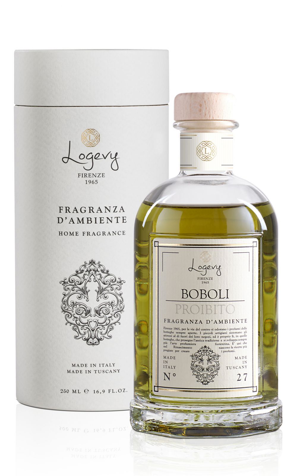 Ароматический диффузор Logevy Firenze 1965 Boboli Proibito Fragranza d'Ambiente LOG0169