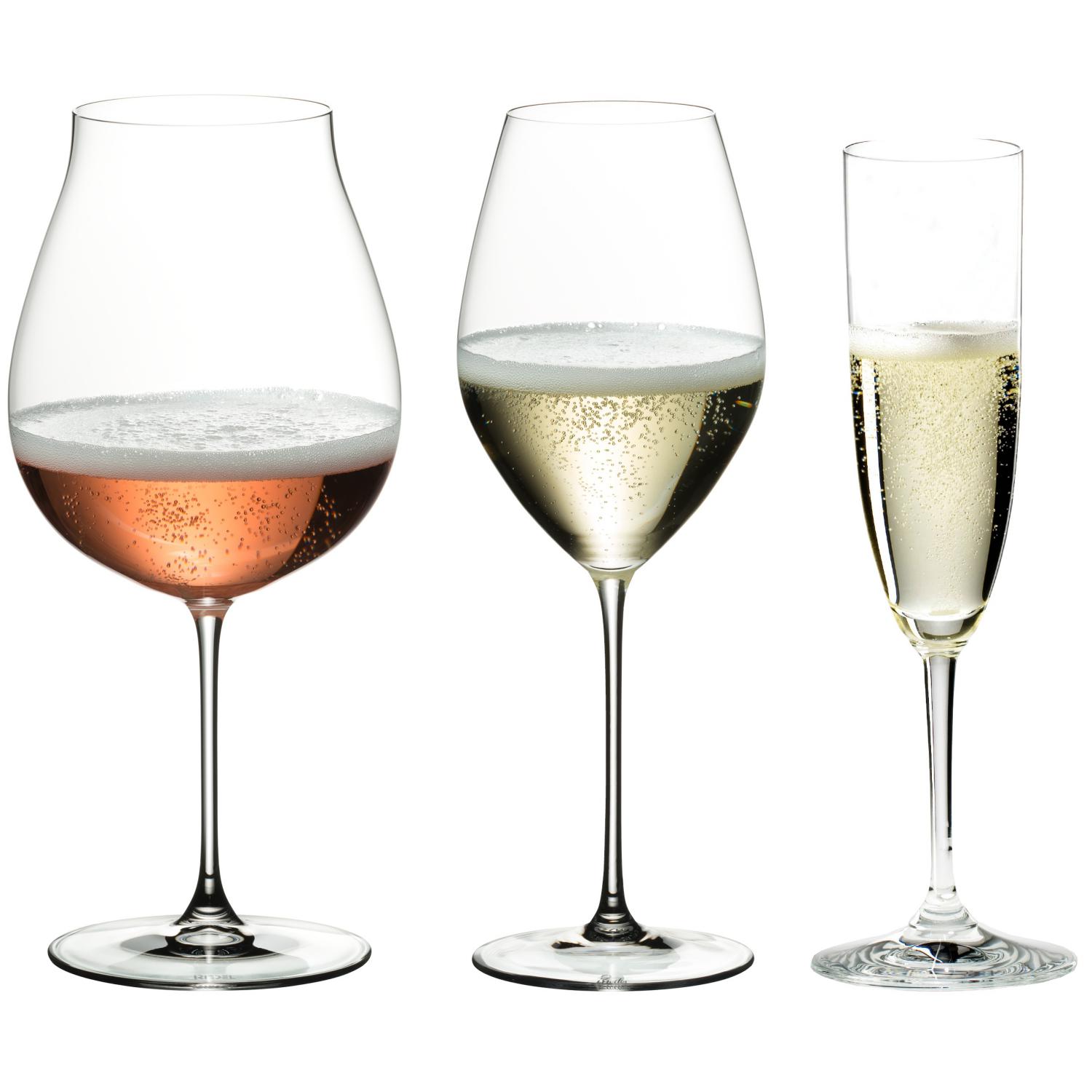 3 бокала для дегустации RIEDEL Veritas Champagne Tasting Set (арт. 5449/74-1)