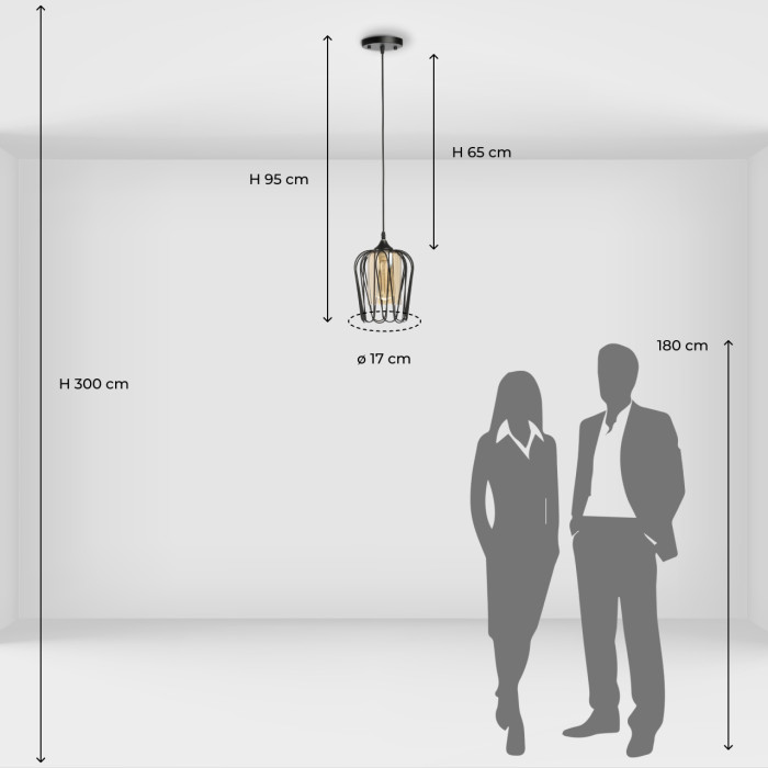 Подвесной светильник De City Solo Pendant Lamp 112010601