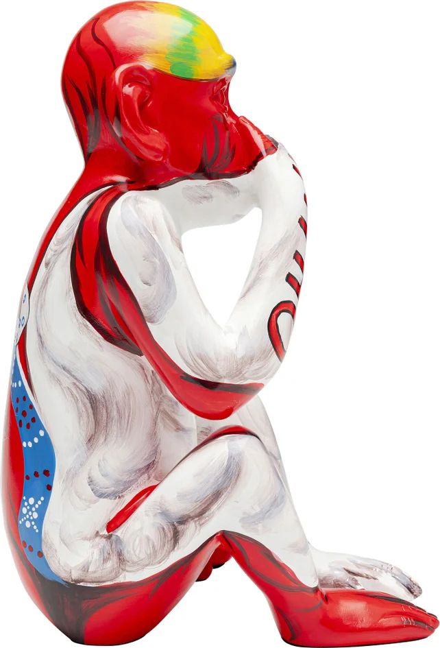 Фигурка KARE Deko Figur Graffiti Monkey Rot 56826