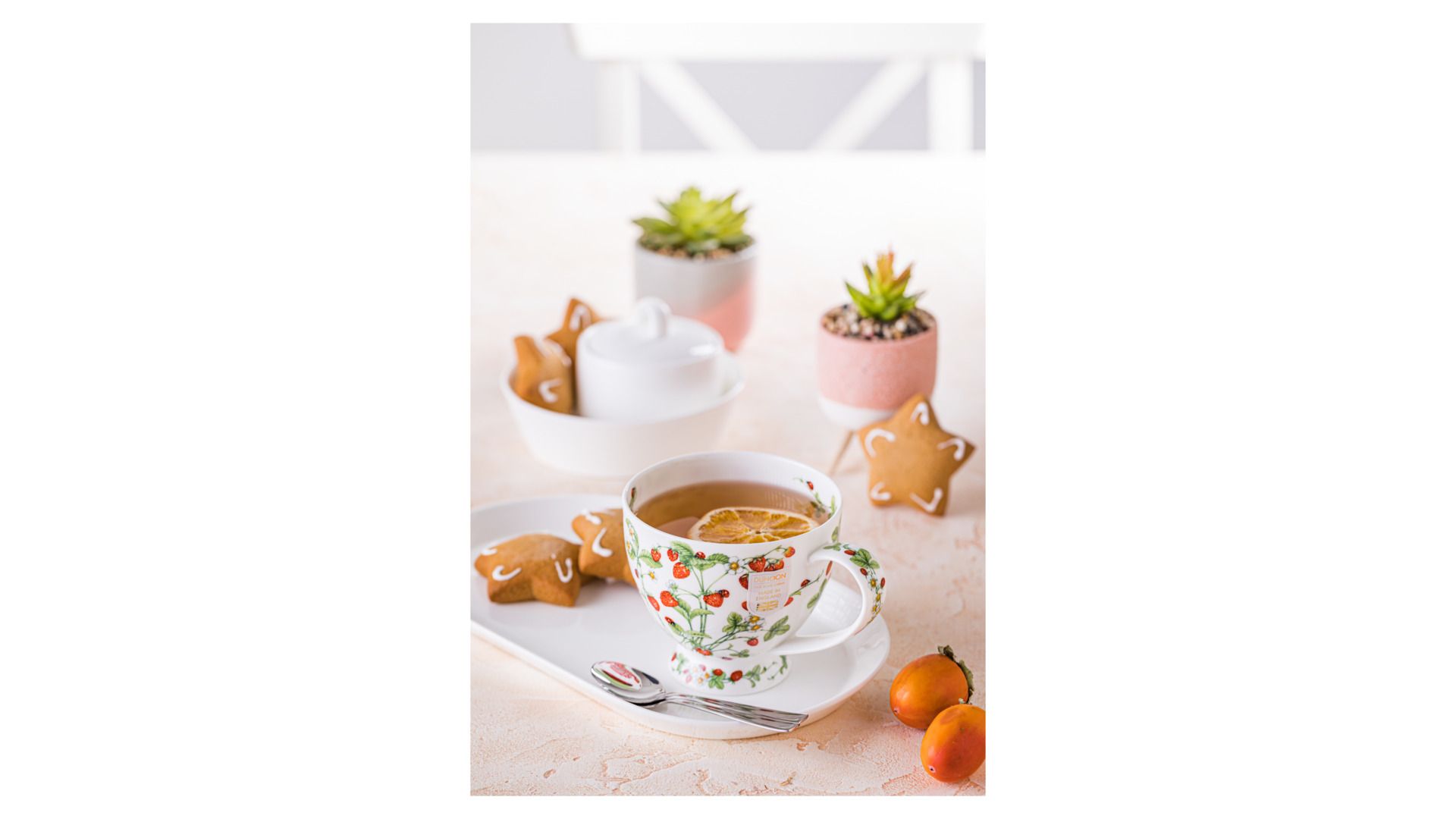 Кружка Dunoon Skye Strawberries 78650331