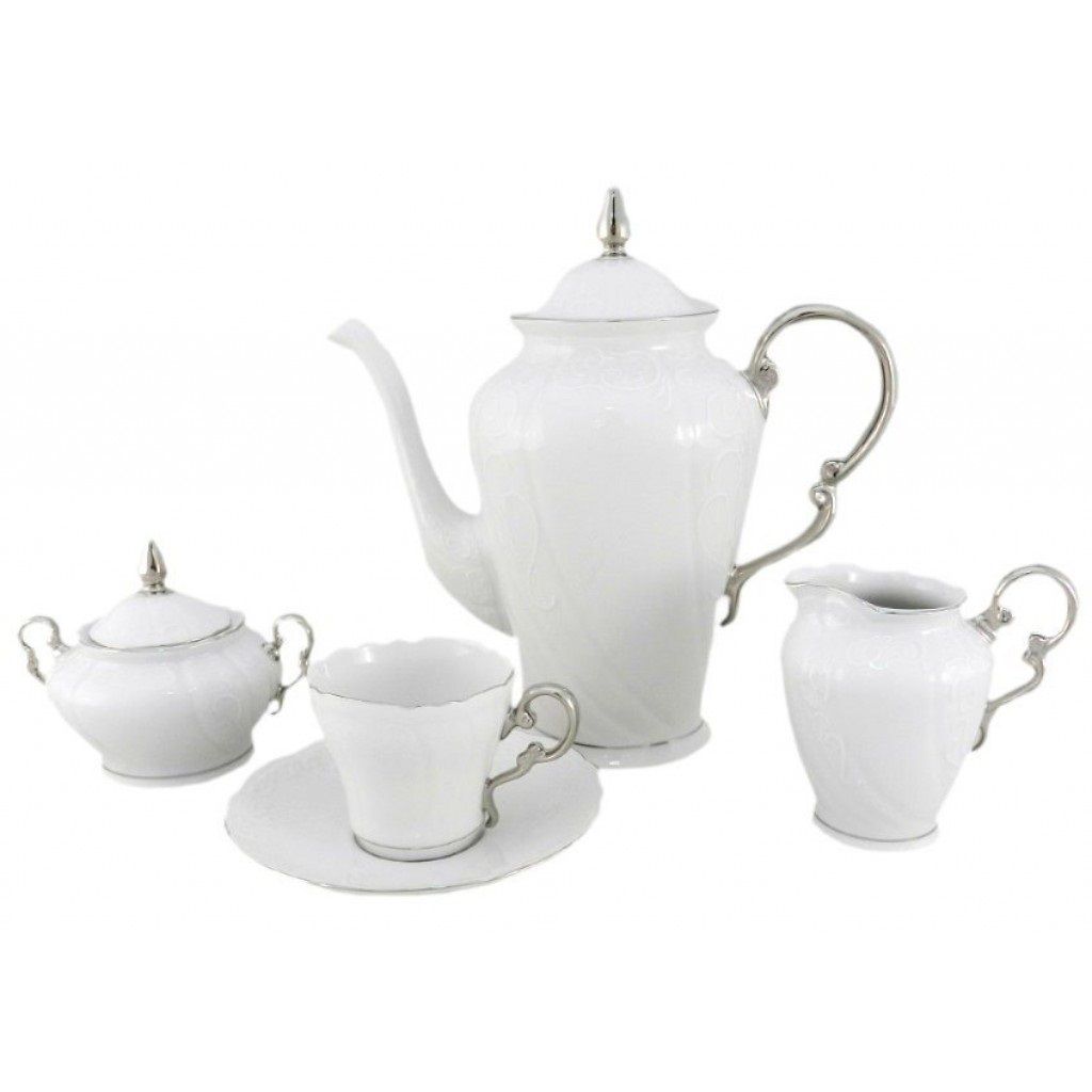 Кофейный сервиз Leander Ela Platinová Odnož 26160714-2603L