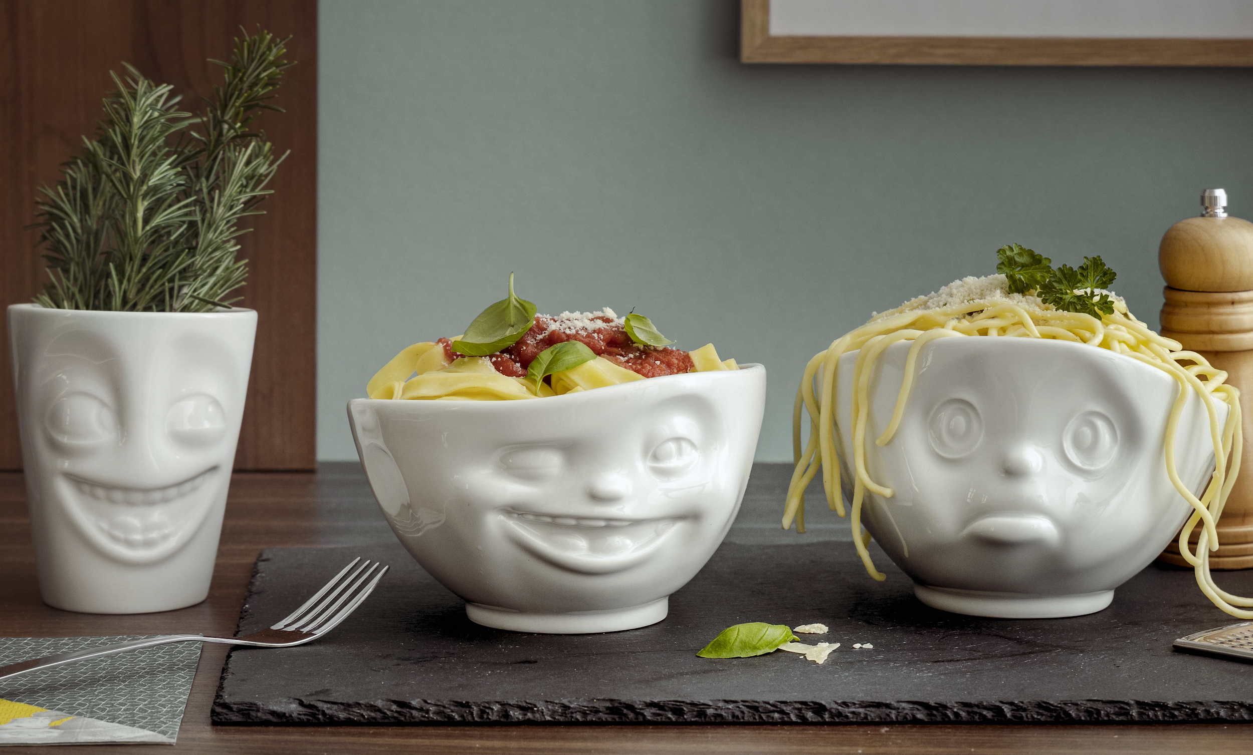 Салатник Tassen Bowl Winking white 01.08.01