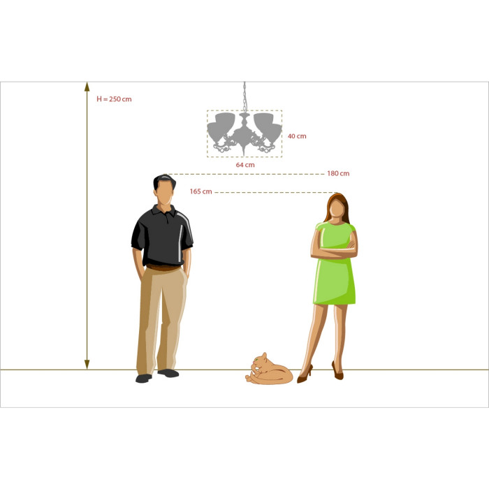 Люстра подвесная MW-Light Ariadne Hanging Chandelier 450016605