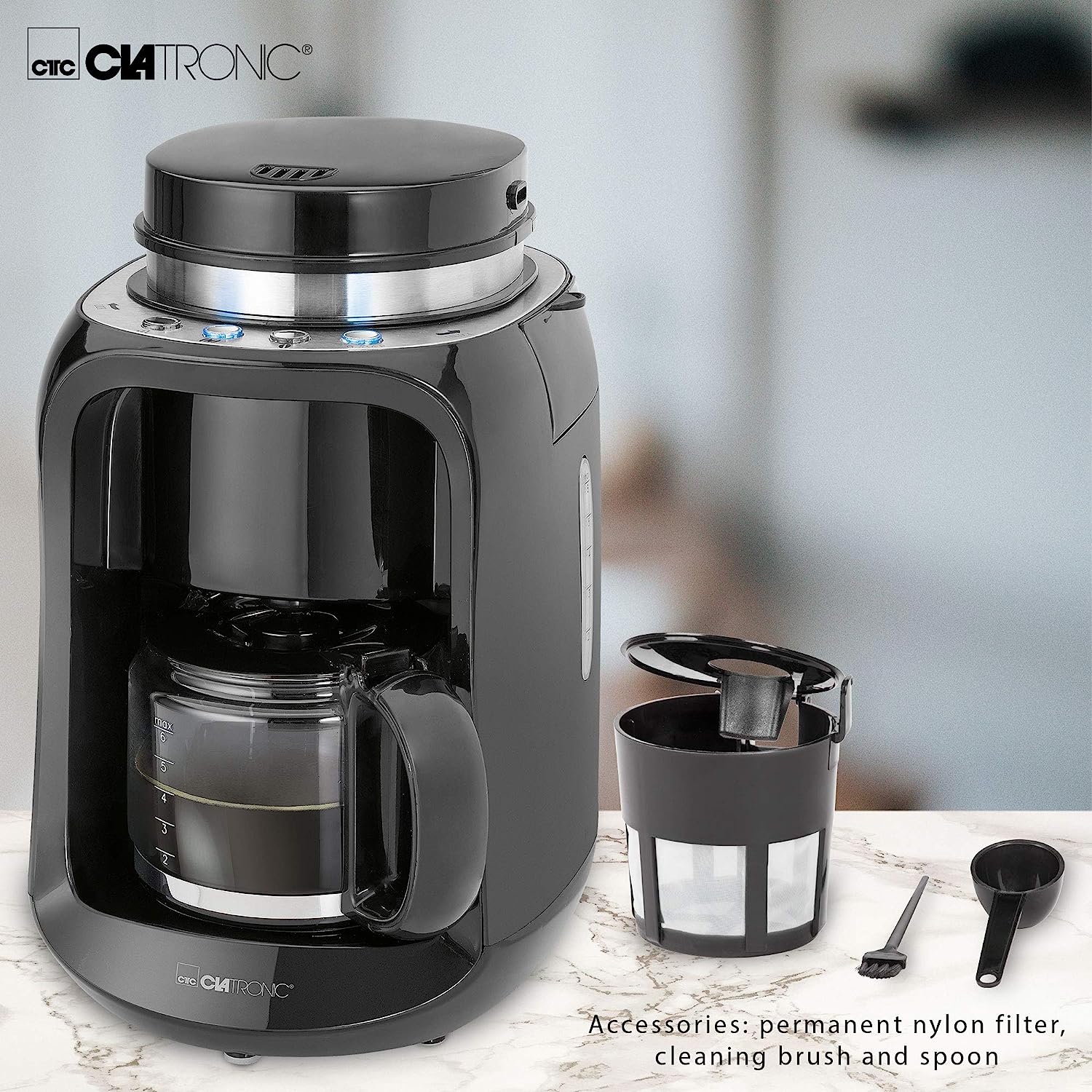 Кофеварка капельная Clatronic KA 3701