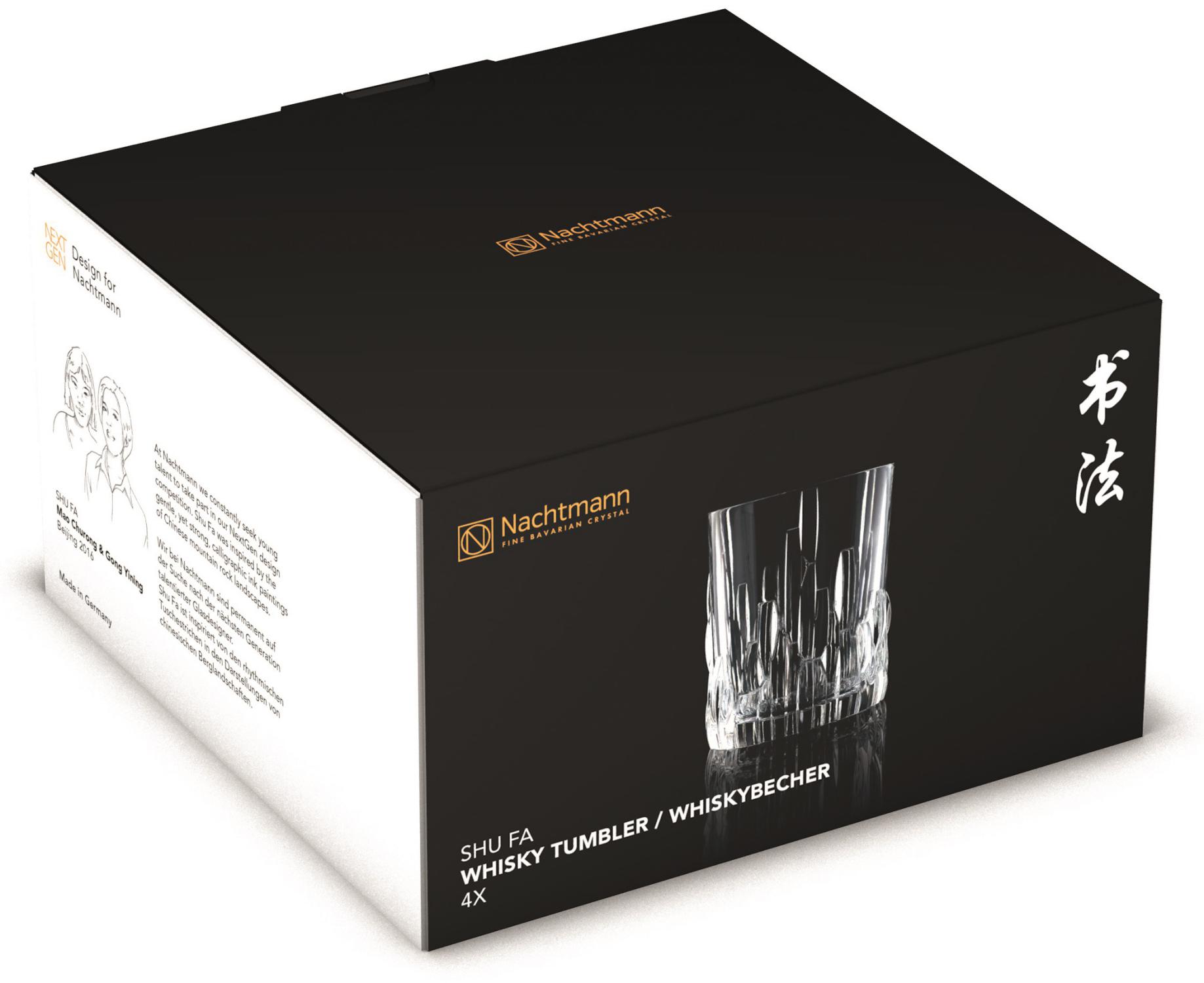 4 стакана для виски Nachtmann Shu Fa Whisky Tumbler Set 98063