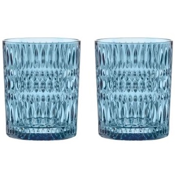 2 стакана для виски Nachtmann Ethno Tumbler Vintage Blue 304 мл (арт. 105389)