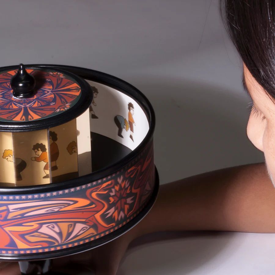 Праксиноскоп Hemisferium Praxinoscopio Modernista Negro H74