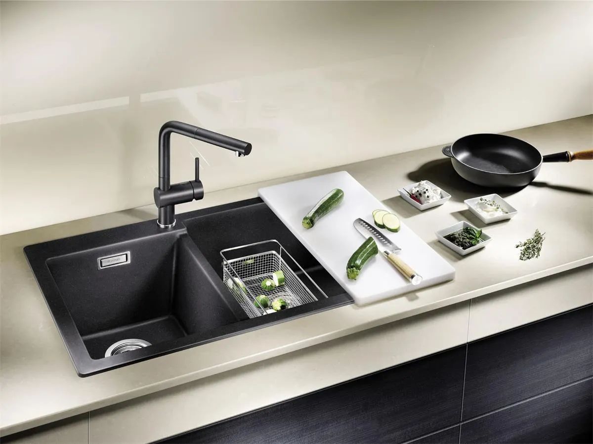 Кухонная мойка Blanco Pleon 9 Silgranit Anthracite 527637