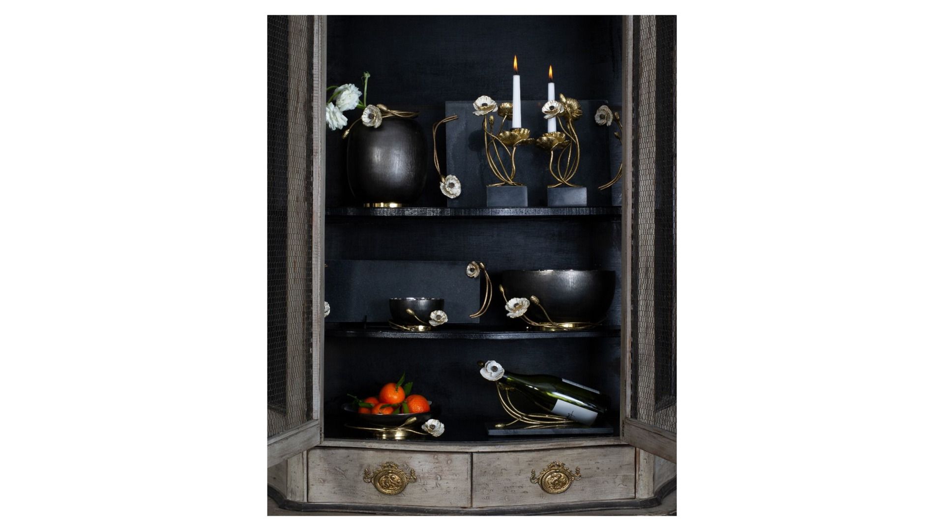 Конфетница Michael Aram Anemone Covered Candy Dish 175028