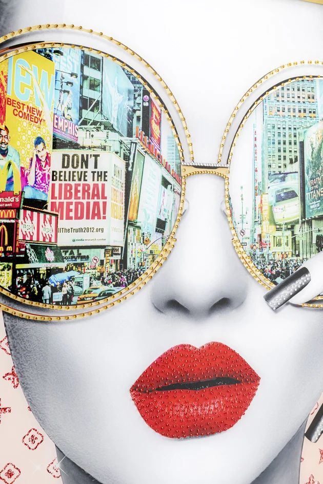 Картина KARE Gerahmtes Bild Times Square View 56413