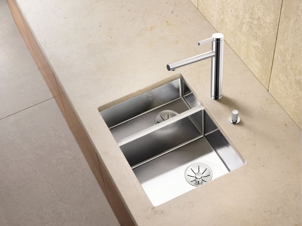 Кухонный смеситель Blanco Linee Galvanic Chrome 517594