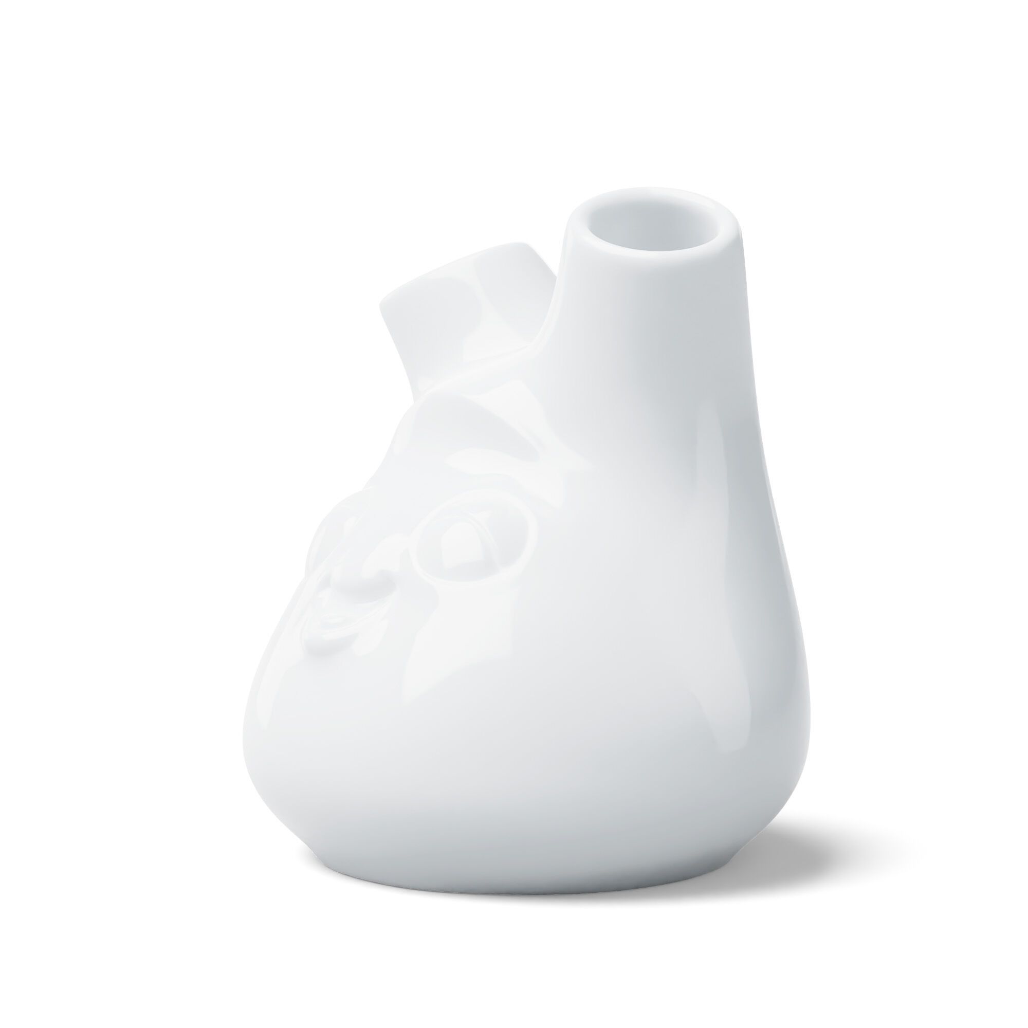 Ваза Tassen Small Vase Cheeky (2 outlets) white 01.94.01