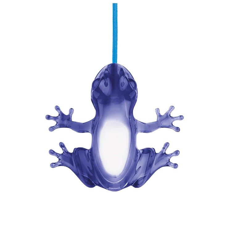 Настольная лампа Qeeboo Hungry Frog Sapphire Lamp 59001SA