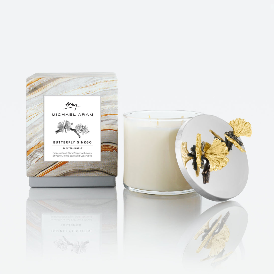Свеча Michael Aram Butterfly Ginkgo Candle 160722