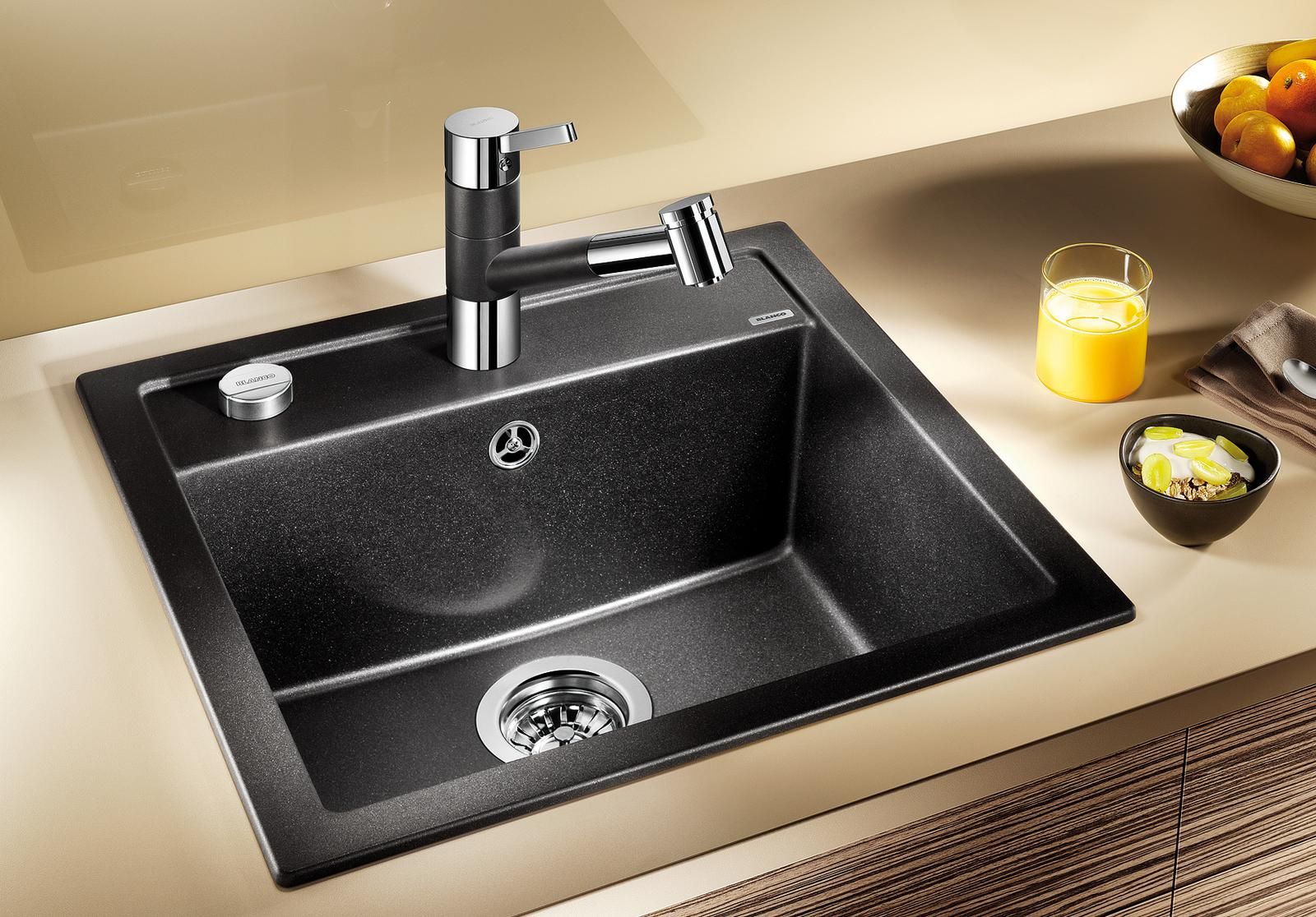 Кухонная мойка Blanco Dalago 5 Silgranit Black 525871