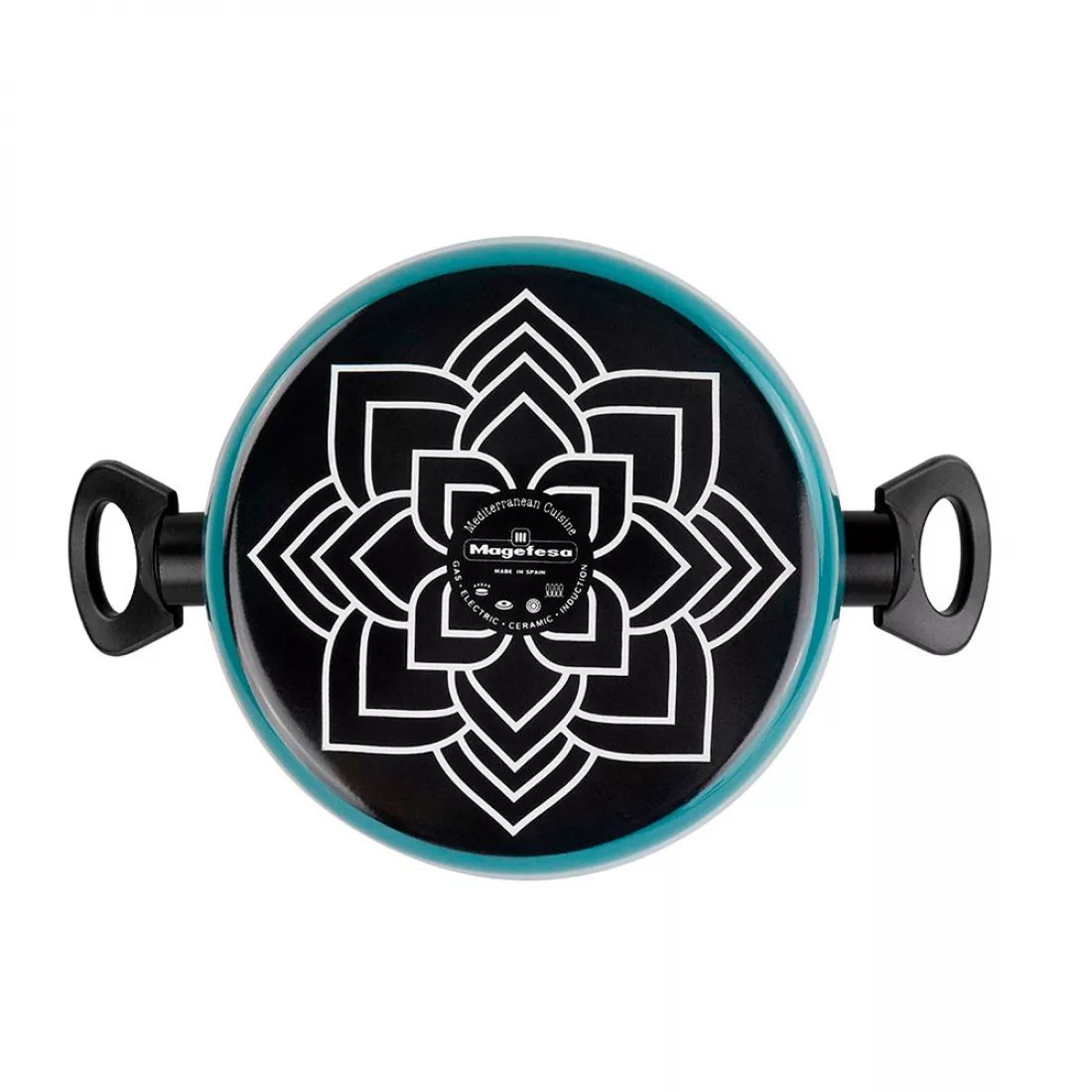 Кастрюля с крышкой Vitrinor Lotus Low Casserole 01114721