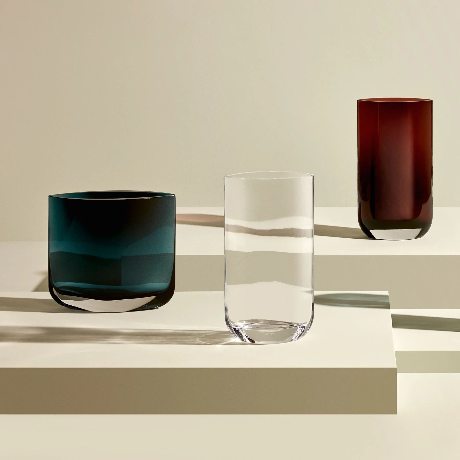 Ваза Nude Glass Blade Tall Caramel 1101950