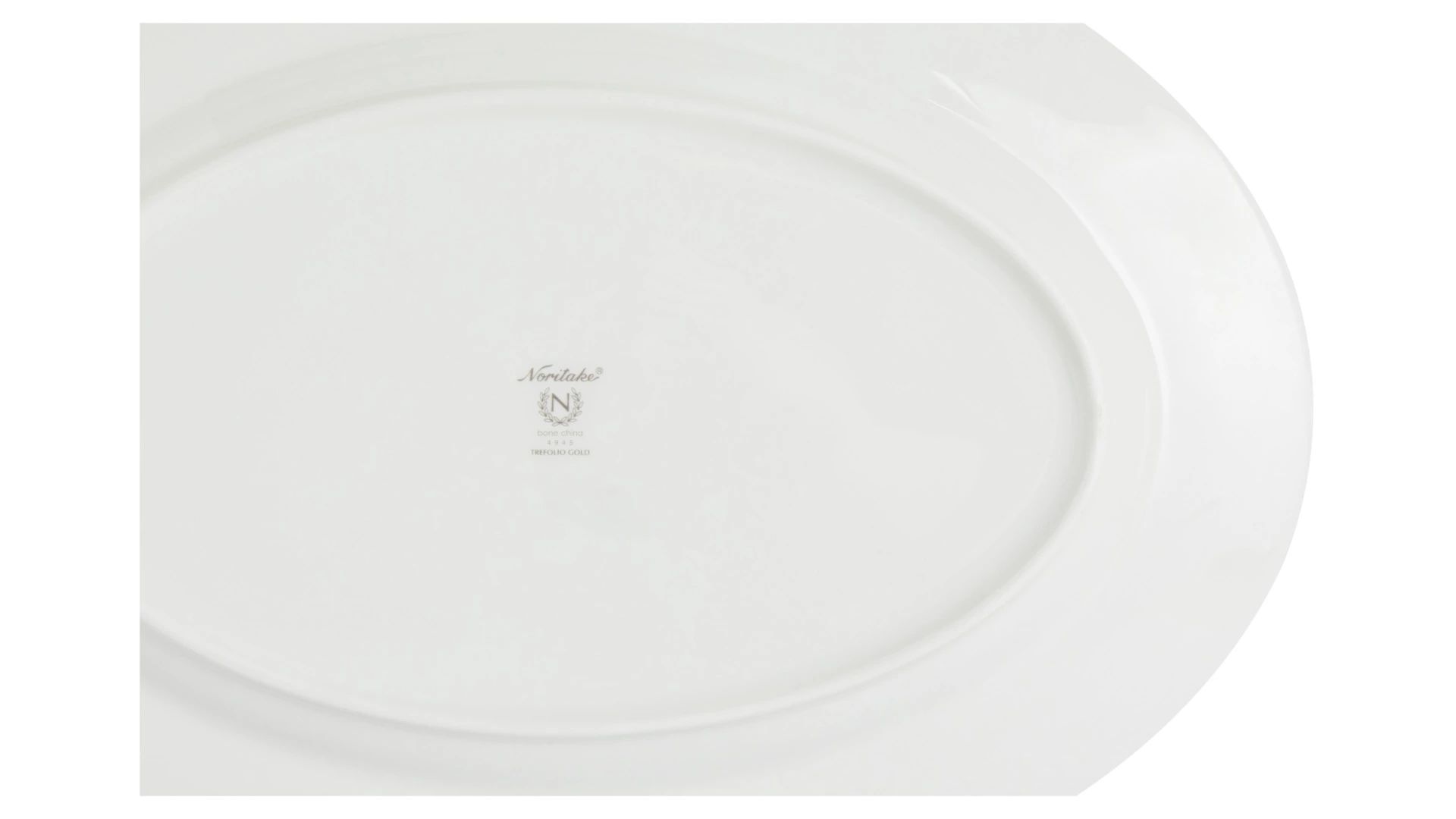 Блюдо овальное Noritake Trefolio Gold NOR4945L/97244