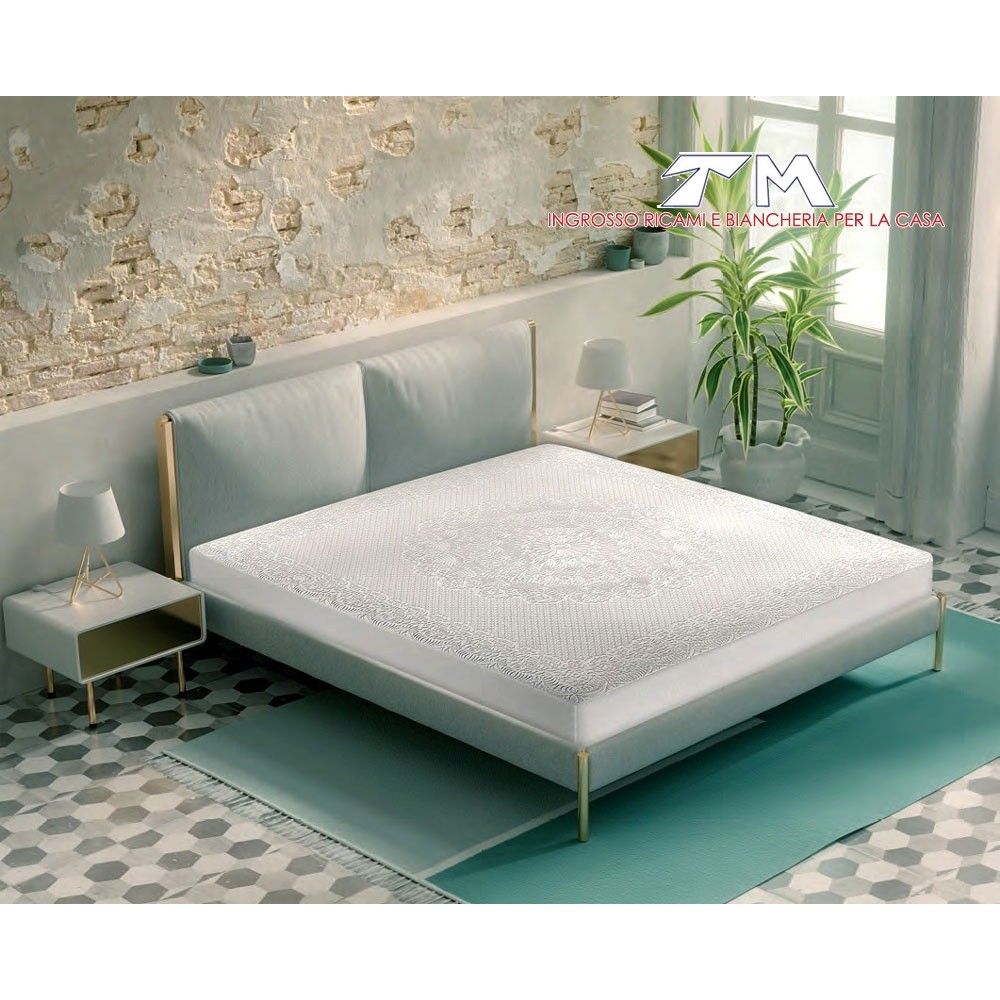 Наматрасник Almatex Susanna Cotone Coprimaterasso Bianco ALT/440418