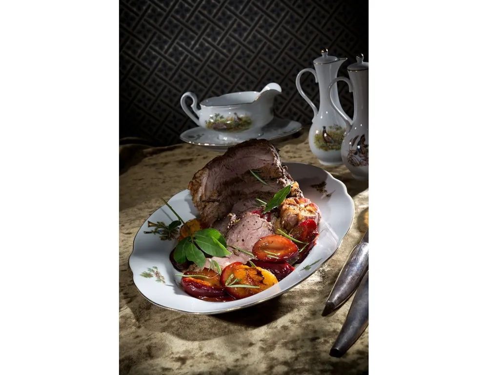 Блюдо овальное Leander Mary-Anne Lov 03111512-0363