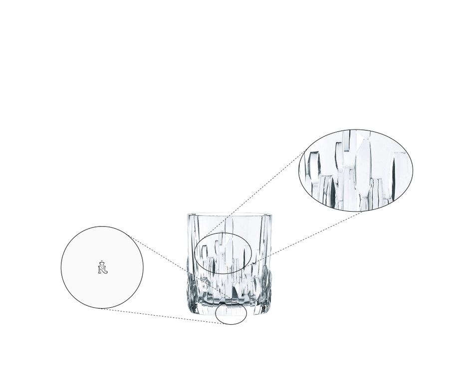 4 стакана для виски Nachtmann Shu Fa Whisky Tumbler Set 98063