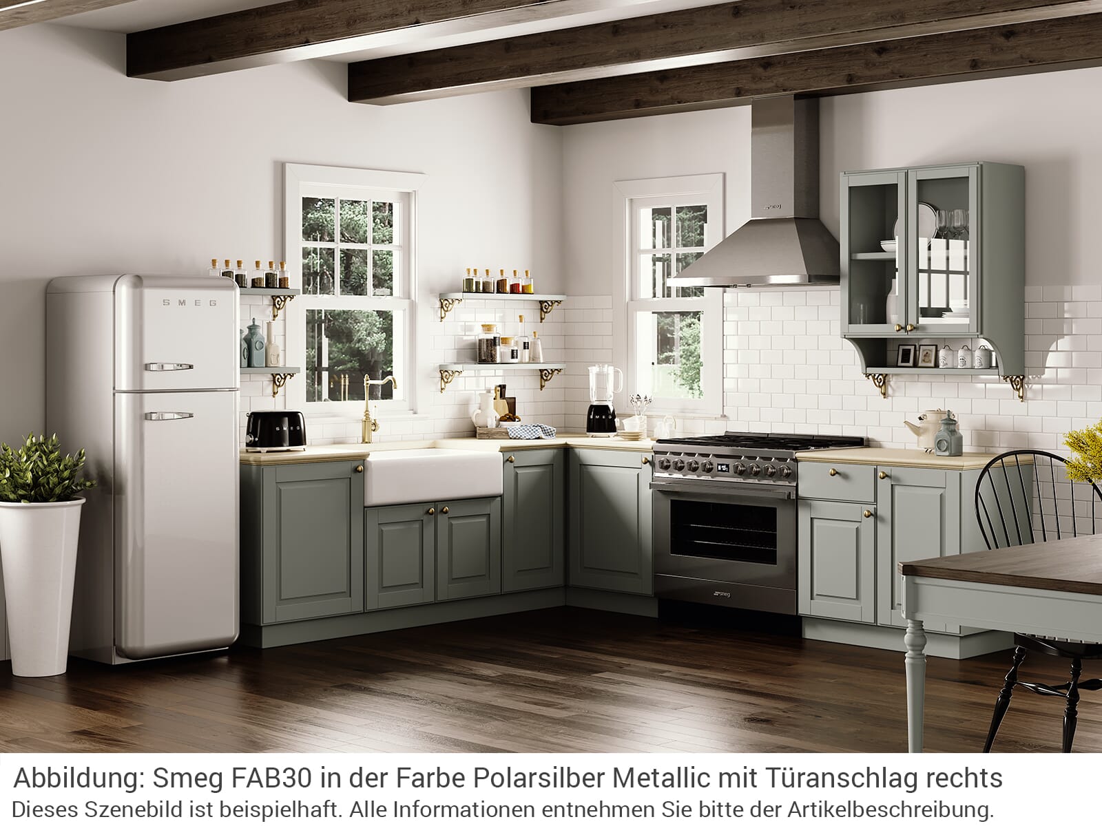 Холодильник SMEG FAB30LSV5