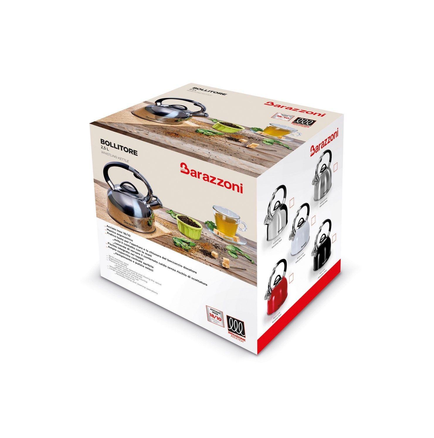 Чайник Barazzoni Bollitore 802082003