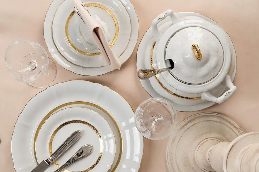 Сервиз для торта Leander Sonata Zlatá Stuha 07161017-1239