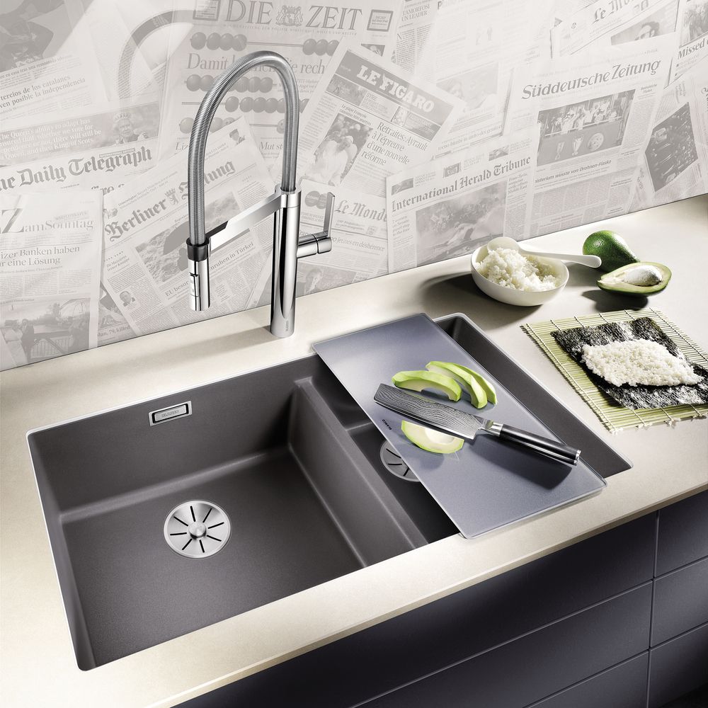 Кухонный смеситель Blanco Culina-S Stainless Steel 517598