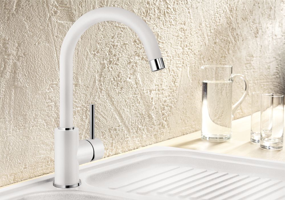 Кухонный смеситель Blanco Mida Silgranit-Look Tartufo 524207