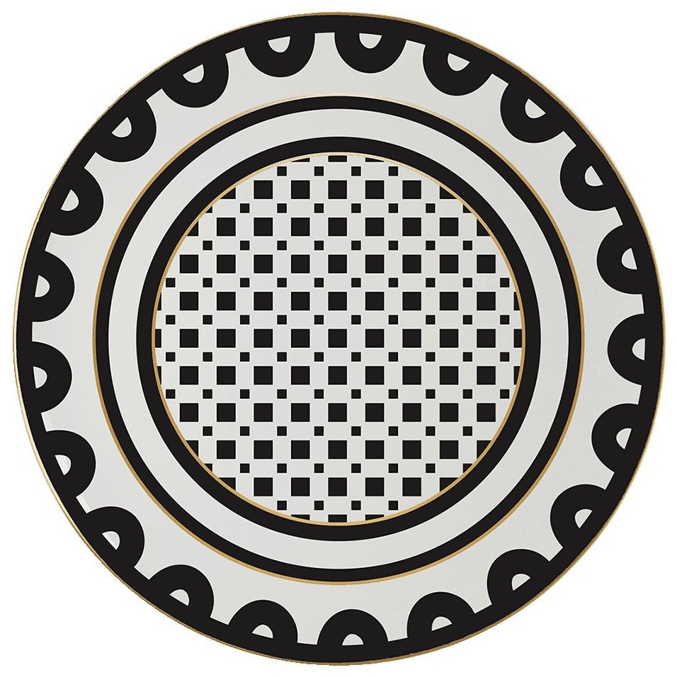Блюдо для торта Baci Milano Optical Cake Plate GPL3.OPT01